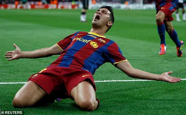 David Villa Training eFootball 2025 Epic Card