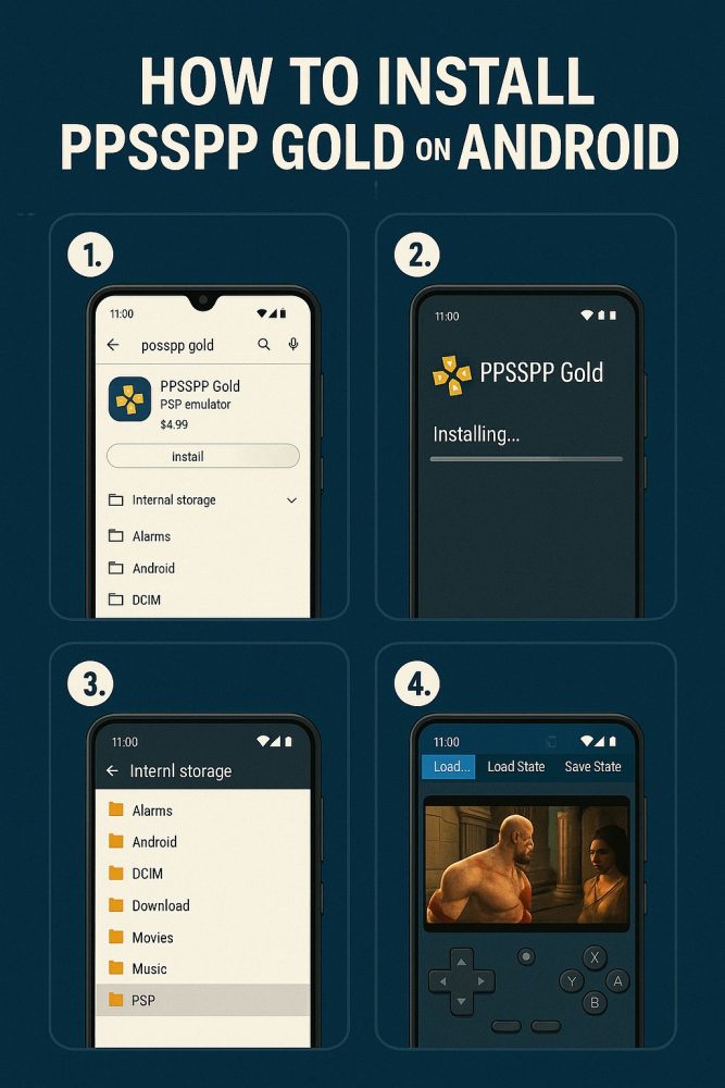How to Install PPSSPP Gold on Android