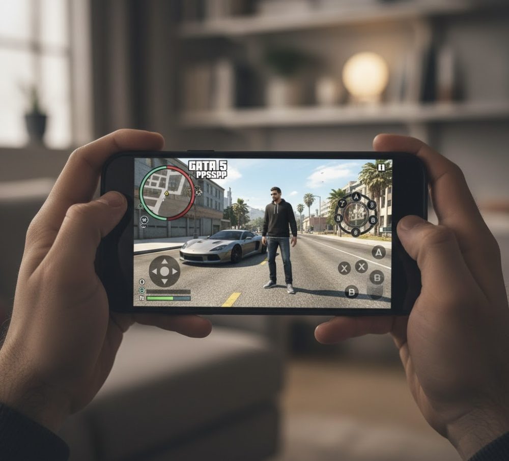 (350mb) GTA 5 PPSSPP Download for Android (Highly Compressed ISO)