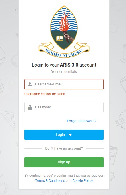 ARIS 3 UDSM Login (2026): How to Sign In, Create an Account, Pay Fees, and Fix Common Problems