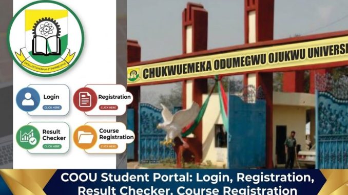 COOU Student Portal: Login Registration, Result Checker, Course Registration, and Password Reset Guide
