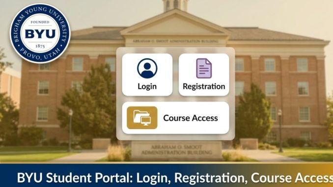 BYU Student Portal: Login, Registration, Course Access, and Forgotten Password Recovery